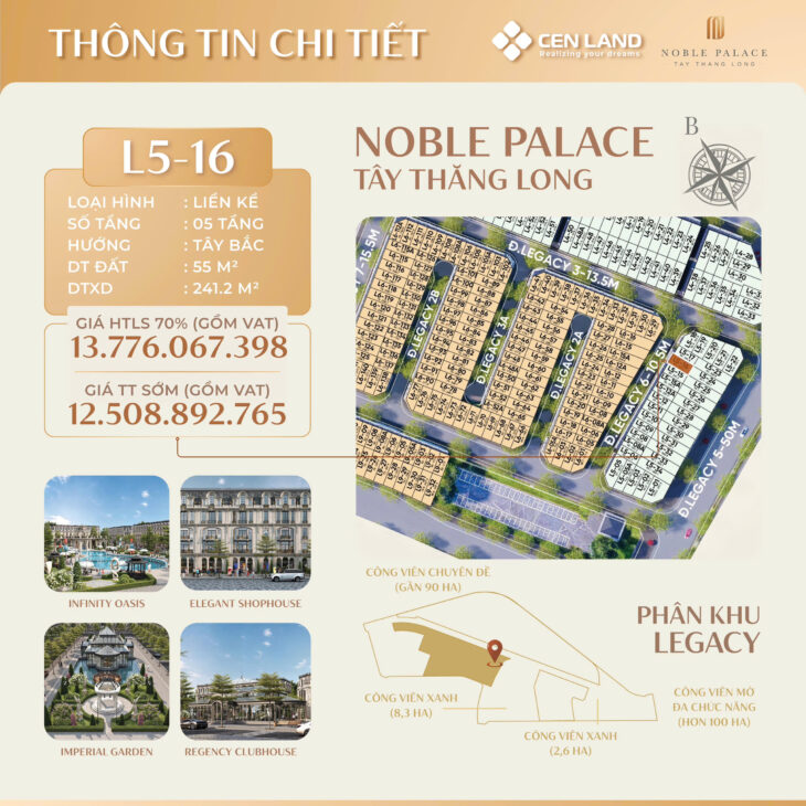 Đầu tư Noble Palace Tây Thăng Long – Mua hôm nay, đón sóng hạ tầng ngày mai