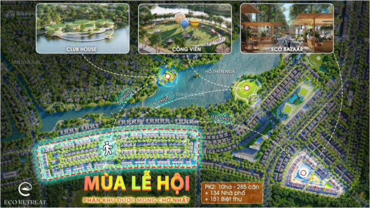 Sắp mở bán nhà phố, shophouse Eco Retreat – Ecopark Long An, giá từ 6 tỷ