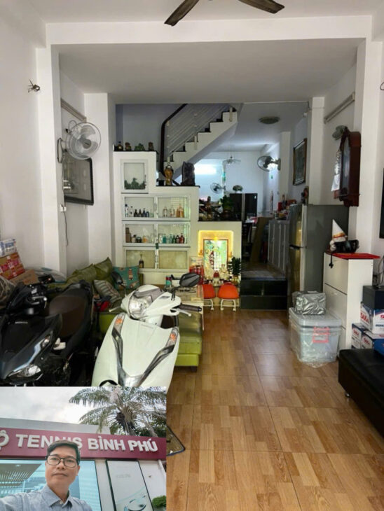 NHÀ MẶT TIỀN KHU DÂN CƯ BÌNH PHÚ CẠNH CÔNG VIÊN GẦN HẬU GIANG QUẬN 6 , 4 x16M , 4 TẦNG CHỈ 9TỶ