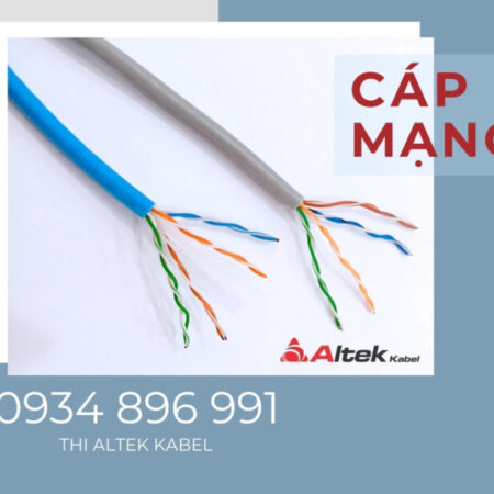 Cáp mạng Altek Kabel Cat5e, Cat6 chính hãng – Giá tốt, giao hàng toàn quốc