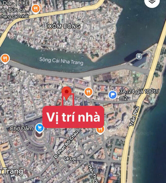 BÁN NHÀ khu Trung tâm Biển của Tp Nha Trang