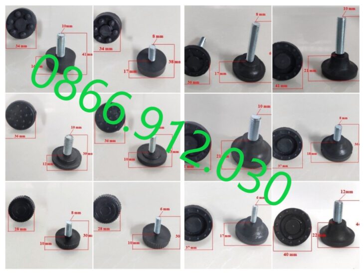 Nên mua chân tăng chỉnh đế nhựa ở đâu?