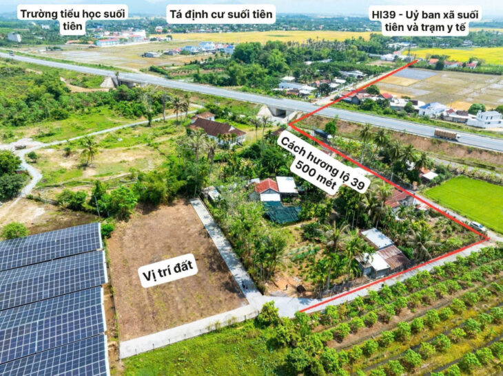 CHỈ CÒN 09 LÔ ĐẸP – TRUNG TÂM SUỐI TIÊN, HUYỆN DIÊN KHÁNH. KHÁNH HÒA