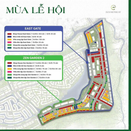 Sắp mở bán nhà phố, shophouse Eco Retreat – Ecopark Long An, giá từ 6 tỷ