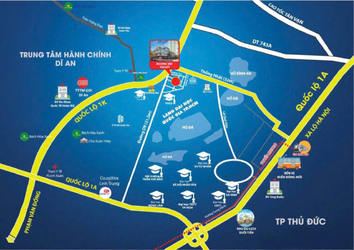 Bán Nhanh Căn Nhà Phố 4 Tầng Tại Bcons Uni Valley – Phường Đồng Hòa, Dĩ An, Bình Dương