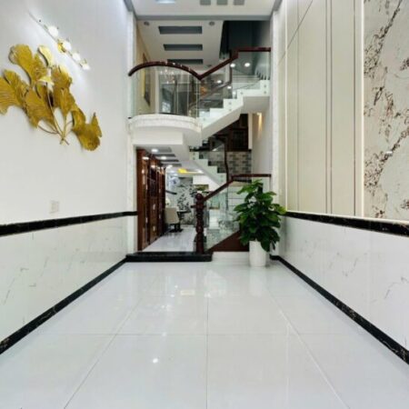 Chỉ 6 Tỷ có Ngay Nhà 5 Tầng 5PN 5WC Đường Xe Hơi Phan Huy Ích Tân Bình.