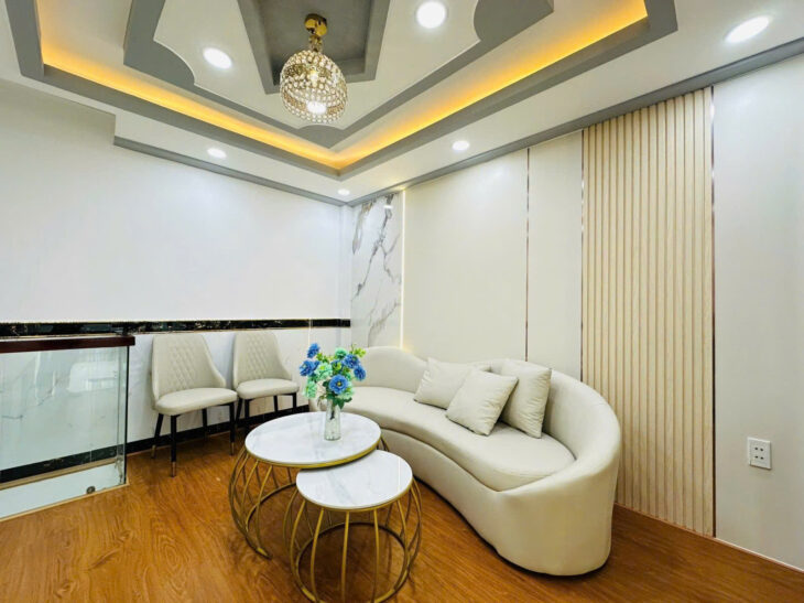 Chỉ 6 Tỷ có Ngay Nhà 5 Tầng 5PN 5WC Đường Xe Hơi Phan Huy Ích Tân Bình.