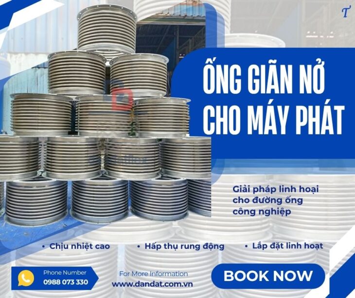 Khớp giãn nở- Expansion Joint | Khớp nối giãn nở mặt bích| Bù trừ giãn nở| Ống bù trừ giãn nở nhiệt