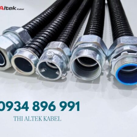 Ống Ruột Gà Lõi Thép Bọc Nhựa PVC Phi 13 – Phi 114 + Phụ Kiện Đầu Nối – Giá Tốt