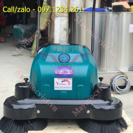 Máy quét rác đẩy tay Kraffer KF106 giá rẻ Máy quét rác đẩy tay Kraffer KF106 giá rẻ