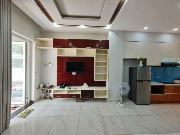 Cho thuê nhà Mega Village Khang Điền, 3 phòng ngủ, 75m2, 3 tầng, full nội thất, giá thuê 14tr/tháng