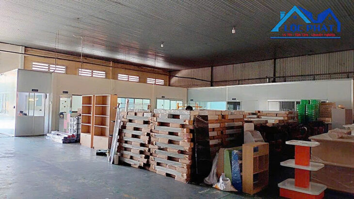 CHO THUÊ NHÀ XƯỞNG 1.500m² – KCN BIÊN HÒA, ĐỒNG NAI – GIÁ CHỈ 139 TRIỆU/THÁNG