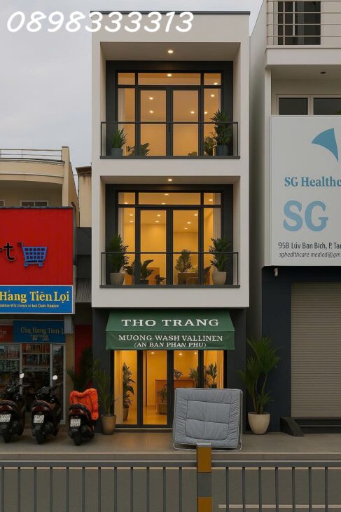Nhà mặt tiền 95 A Lũy Bán Bích, Tân Phú: 3x10m, 2 tầng, 2PN, sổ đỏ, giá tốt 4.9 tỷ