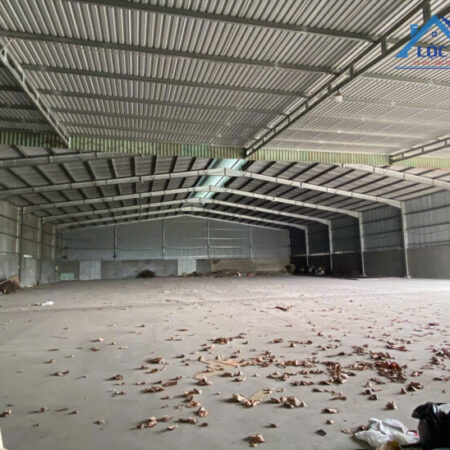 CHO THUÊ KHO XƯỞNG 1500m² – PHƯỚC TÂN, BIÊN HÒA, ĐỒNG NAI – GIÁ CHỈ 60 TRIỆU/THÁNG