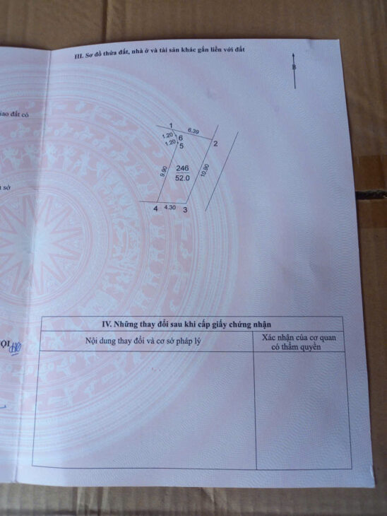 Chính chủ cần bán 52 m2 mặt đường Đa Tốn – Gia Lâm, giá 6.4 tỷ