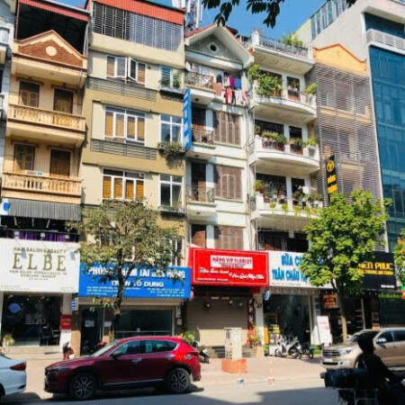 Bán nhà mặt phố Vũ Phạm Hàm – Xuân Quỳnh, Trung Hoà, Cầu Giấy DT 70m2, MT 5m, thang máy, KD tuyệt