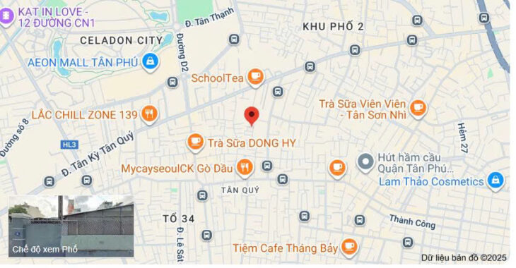 Bán nhà 61 Phùng Chí Kiên, 5 x 11, Phường Tân Quý, Quận Tân Phú chỉ 5,5 tỷ