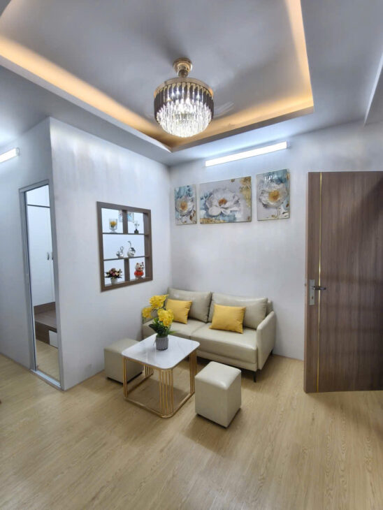 Căn ccmn Nguyễn Trãi- Ngã Tư Sở tầng 2, 52 m, 2 ngủ, 1 khách , 1 bếp.Tất cả các phòng đều có cửa sổ