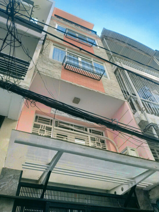 Bán Nhà 575/86 Nguyễn Đình Chiểu, Quận 3. DT: 3.2m*10m. CN: 29m2. 5 Tầng. Giá 9.9 tỷ