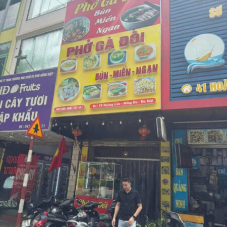 CHÍNH CHỦ CẦN SANG NHƯỢNG GẤP QUÁN ĂN PHỐ HOÀNG CẦU – ĐỐNG ĐA – LH: 0982584495