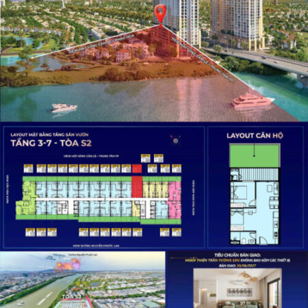 CĂN HỘ VIEW SÔNG – TÒA S2, DỰ ÁN CỦA SUN GROUP