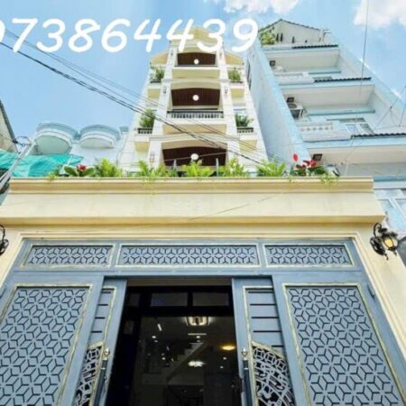 NHÀ 4 TẦNG ĐẸP FULL NỘI THẤT – ĐƯỜNG HUỲNH VĂN NGHỆ – GÒ VẤP – NGANG 4,2M NỞ HẬU – 60M2 – GIÁ NHỈNH