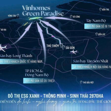 CHÍNH THỨC NHẬN BOOKING VINHOMES GREEN PARADISE CẦN GIỜ – HỒ CHÍ MINH CITY