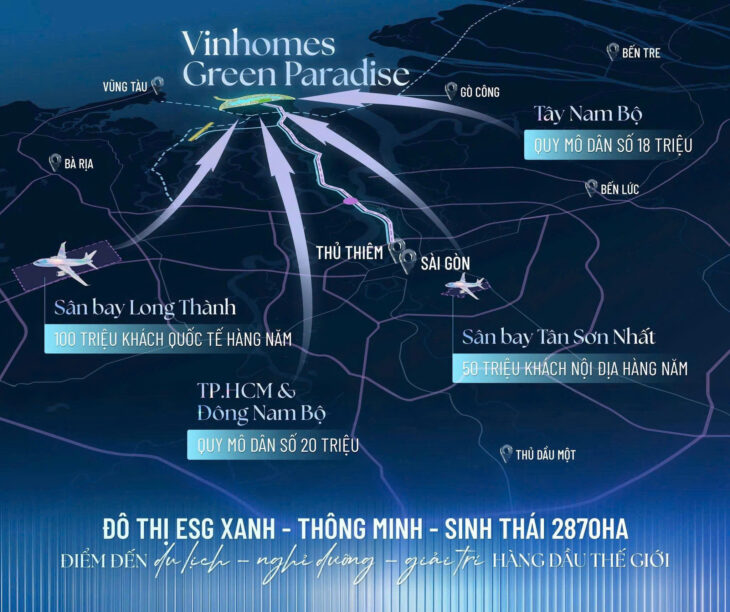 CHÍNH THỨC NHẬN BOOKING VINHOMES GREEN PARADISE CẦN GIỜ – HỒ CHÍ MINH CITY
