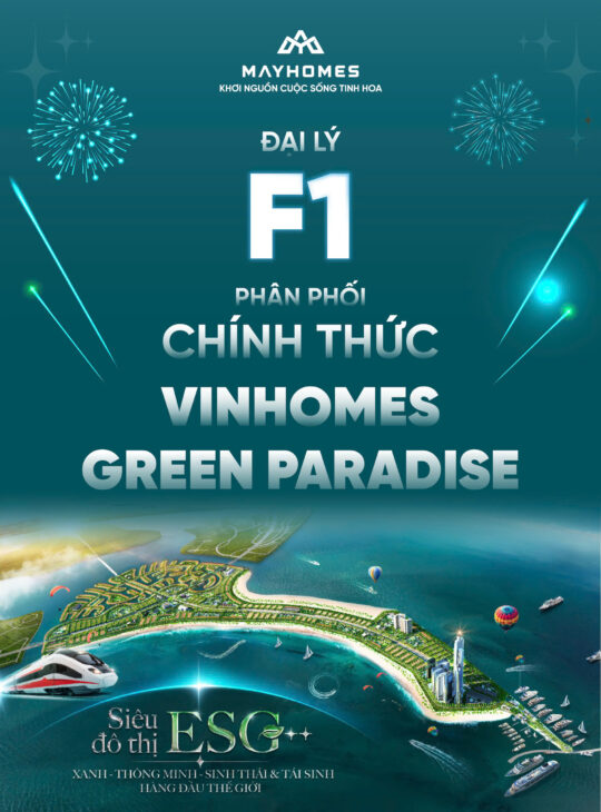 CHÍNH THỨC NHẬN BOOKING VINHOMES GREEN PARADISE CẦN GIỜ – HỒ CHÍ MINH CITY