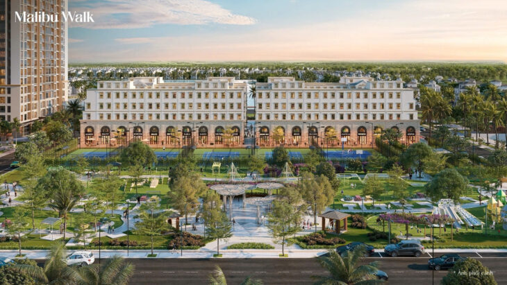 SIÊU PHẨM SHOPHOUSE PHỐ ĐI BỘ MALIBU TẠI VINHOMES OCEAN PARK 1 GIA LÂM – HÀ NỘI