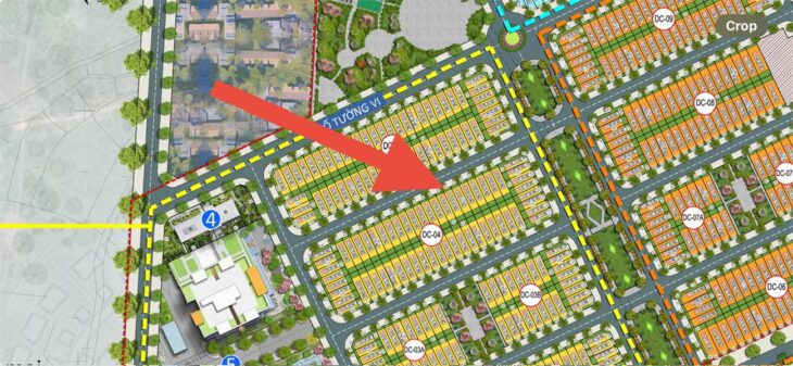 Chính chủ cần bán lô đất DC04-46 – KĐT Cầu Trúc Sông Công – Hướng Đông Nam – 105m2. 1,75 tỷ