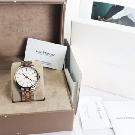 ĐH Nam Thuỵ Sĩ : Saint Honore Demi Vàng, Size 40mm – Like New Fullbox… ĐH Nam Thuỵ Sĩ : Saint Honore Demi Vàng, Size 40mm – Like New Fullbox…