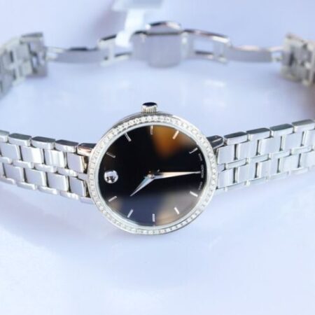 Đồng Hồ Nữ Movado Kora Mới 99,9% Niềng đính full Kim Cương thiên nhiên Fullbox…