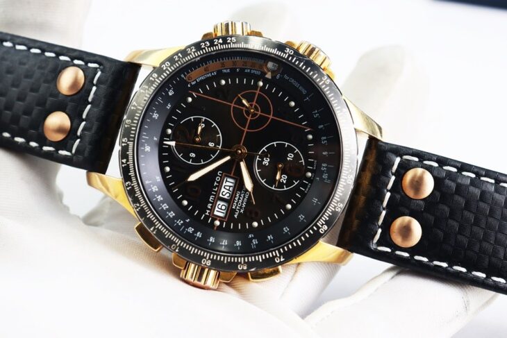 ĐH Nam : HAMILTON Khaki X Wind Chronograph Automatic 6 Kim 2 Lịch Size 44mm