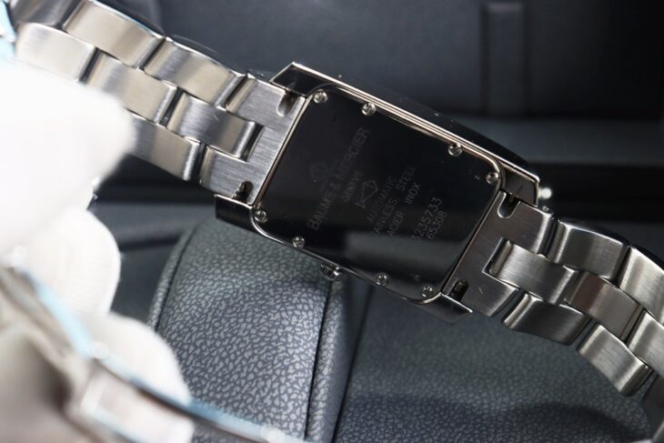 ĐH Nam Baume & Mercier Hampton Milleis Automatic, Bản Dây Thép Size 39mm Fullbox