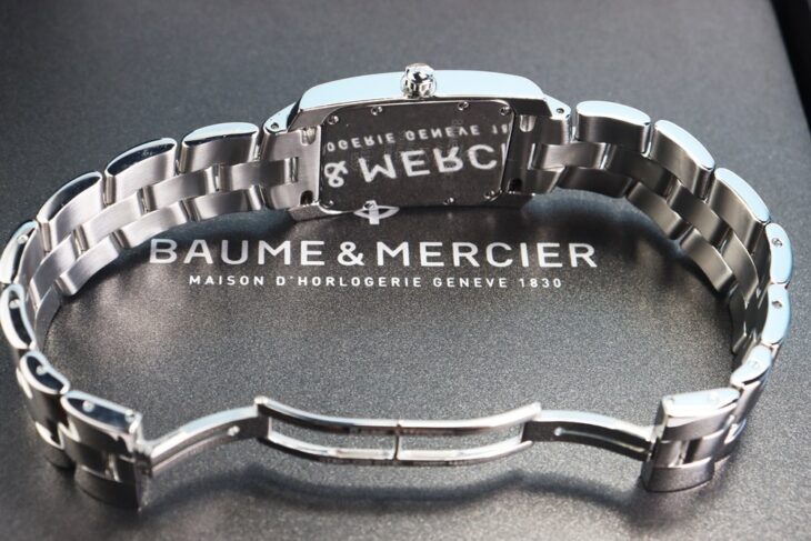 ĐH Nam Baume & Mercier Hampton Milleis Automatic, Bản Dây Thép Size 39mm Fullbox