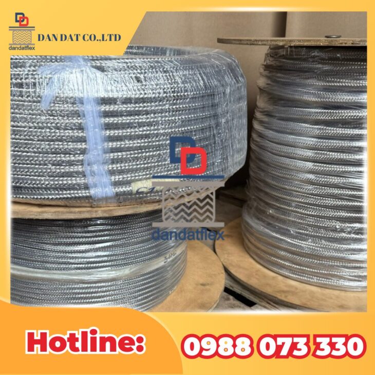 Sản xuất lưới đan inox, Đan lưới dây điện chống nhiễu sóng, Dây điện bọc inox, Đan lưới inox