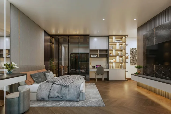 BÁN NHÀ MỚI Ô TÔ VÀO NHÀ Thạch Bàn 50m2 X 7 Tầng mặt tiền 5.5m, 12.5 tỷ Long Biên Hà Nội