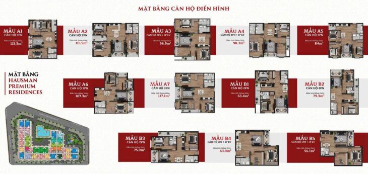 Bán gấp Chính chủ 3PN, dt 117m2 tại Hausman Đại Mỗ giá 11,360 tỷ