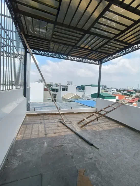 NHÀ MỚI Ô TÔ ĐỖ CỬA- VÀO NHÀ Huỳnh Tấn Phát 52m2 X 6 Tầng X 13.5 tỷ Long Biên Hà Nội.