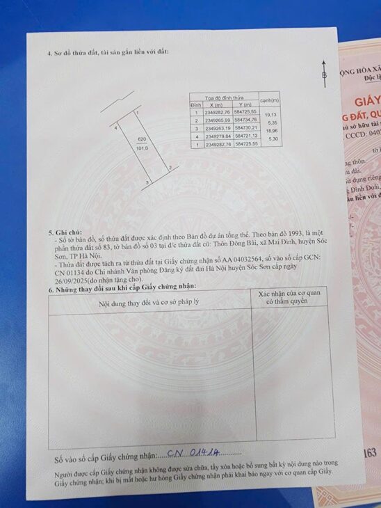 SỞ HỮU NGAY ĐẤT ĐẸP – GIÁ TỐT – Vị Trí Đắc Địa Tại Đông Bài, Mai Đình cũ ( nay là Đông Bài -Xã Sóc