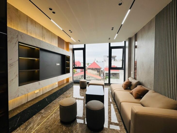 Ô TÔ CHÁNH NHÀ MỚI Phố Nguyễn Văn Linh 62/65m2 X 6 Tầng 12.85 tỷ, Long Biên.