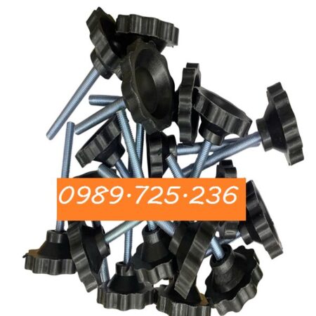 Chân tăng chỉnh chiều cao M10 – Chân tăng hoa 10 cánh M10 Chân tăng chỉnh chiều cao M10 – Chân tăng hoa 10 cánh M10