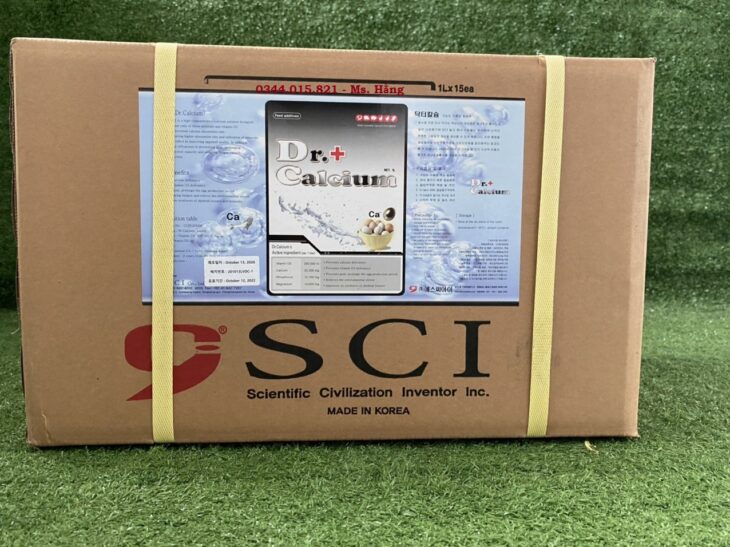 Khoáng nước Dr.Calcium, bổ sung khoáng chất cho tôm cá