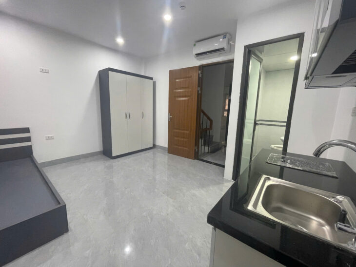 Bán Tòa Căn Hộ Dịch Vụ PHỐ TRẦN CUNG BTL NGÕ THÔNG 7 TẦNG THANG MÁY CHỈ 17 TỶ