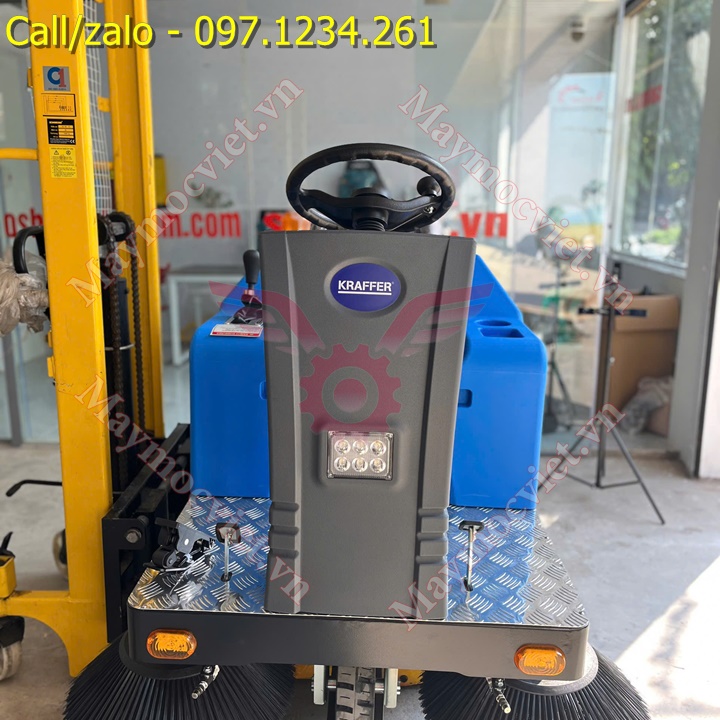 Xe quét rác ngồi lái Kraffer KF260 giá rẻ