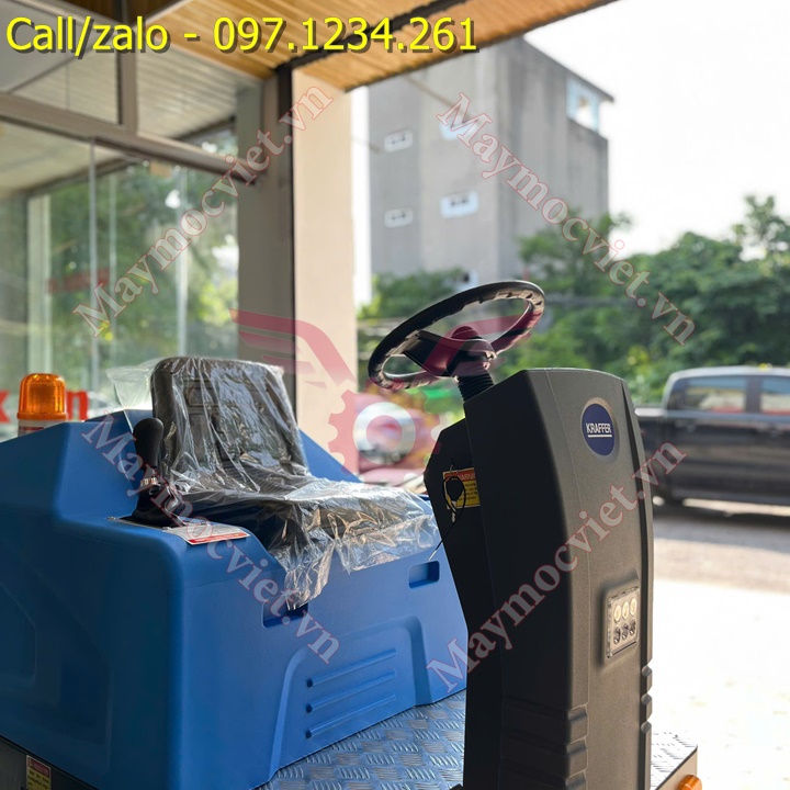 Xe quét rác ngồi lái Kraffer KF260 giá rẻ