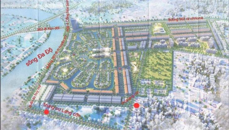 SIÊU PHẨM TRUNG TÂM LÀNG LẠNG CÔN – GẦN DỰ ÁN ĐÔ THỊ MỚI ĐÔNG PHƯƠNG – GIÁ CHỈ 2X TRIỆU/M² – ZALO