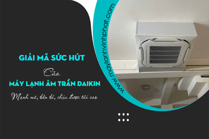 Máy lạnh âm trần FCF của thương hiệu DAIKIN có xuất xứ tại đâu và có tính năng nào?