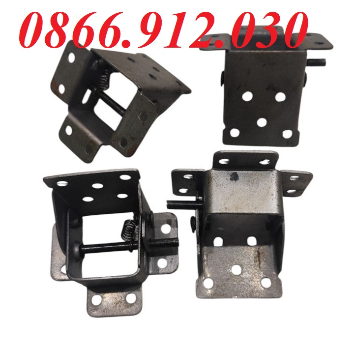 Phụ kiện bàn gấp gọn 90 độ, bản lề gấp gọn, bas chân bàn xếp